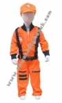 Kostum Astronot - Orange